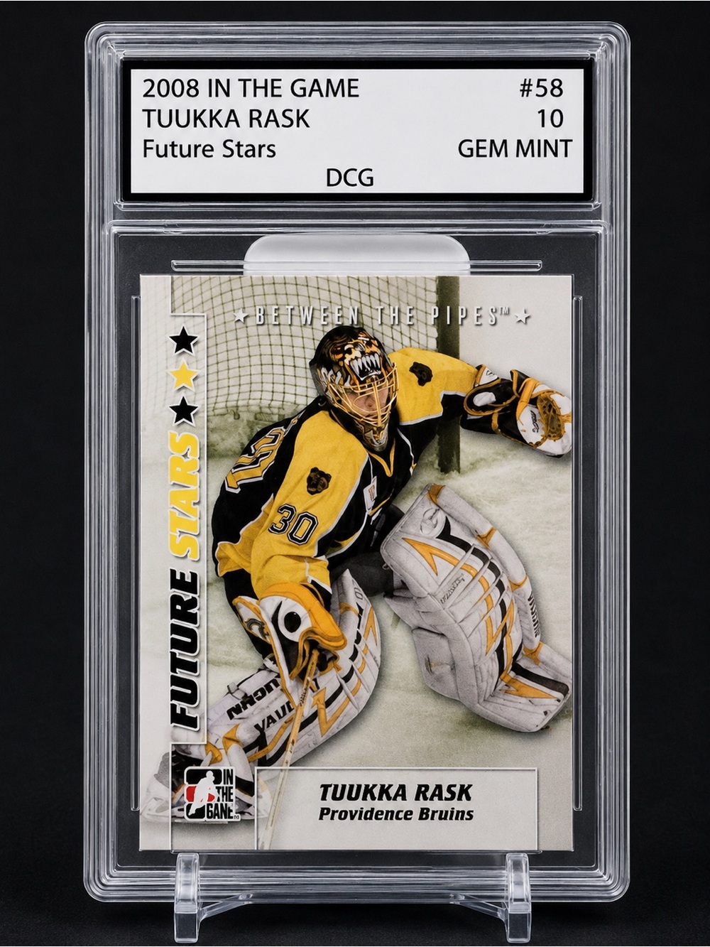 The Game Tuukka Rask Future Stars Card – Rookie Card